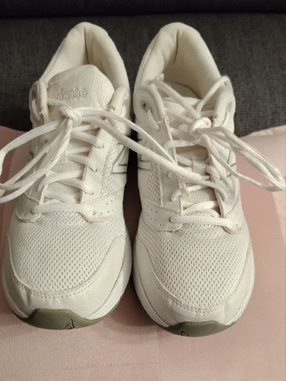 New Balance Women's White Athletic Sneakers